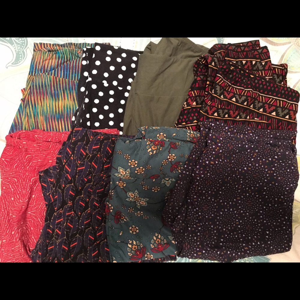 Tc Lularoe Leggings bundle